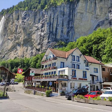 Hotel Restaurant Jungfrau Lauterbrunnen Dış mekan fotoğraf