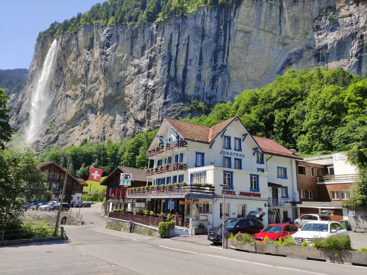 Hotel Restaurant Jungfrau Lauterbrunnen Dış mekan fotoğraf